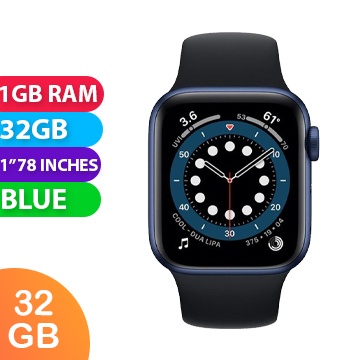 Apple Watch Series 6 (44MM, Blue 