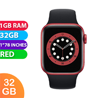Apple Watch Series 6 (44MM, Red, Cellular) - Grade (Excellent)