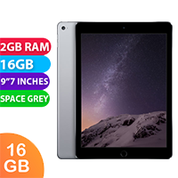 Apple iPad AIR 2 Cellular (16GB, Space Grey) Australian Stock - Refurbished (Excellent)