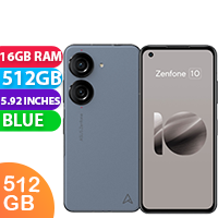 New Asus Zenfone 10 Dual SIM 5G 16GB RAM 512GB Blue (FREE INSURANCE + 1 YEAR AUSTRALIAN WARRANTY)