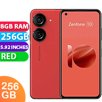 New Asus Zenfone 10 Dual SIM 5G 8GB RAM 256GB Red (FREE INSURANCE + 1 YEAR AUSTRALIAN WARRANTY)