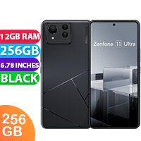 New Asus Zenfone 11 Ultra 5G 12GB RAM 256GB Eternal Black (FREE INSURANCE + 1 YEAR AUSTRALIAN WARRANTY)