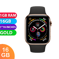 Apple Watch Series 4 Stainless Steel (44mm, Gold, Cellular) - Grade (Excellent)