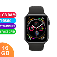 Apple Watch Series 4 Stainless Steel (44mm, Space Grey, Cellular) - Grade (Excellent)