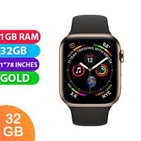 Apple Watch Series 5 Stainless Steel (44mm, Gold, Cellular) - Grade (Excellent)