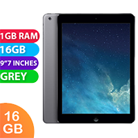 Apple iPad AIR CELLULAR (16GB, Space Grey) Australian Stock - Refurbished (Excellent)