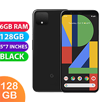 Google Pixel 4 (128GB, Black) Australian Stock - Refurbished (Excellent)