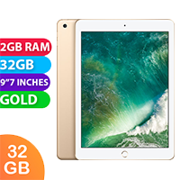 Apple iPad 5 9.7-inch Wifi (32GB, Gold) Australian Stock - As New