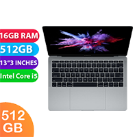 Apple Macbook Pro 2017 (i5, 16GB RAM, 512GB, 13", Retina) - Refurbished (Excellent)