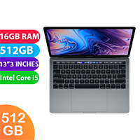 Apple Macbook Pro 2018 (i5, 16GB RAM, 512GB, 13", Touch Bar) - Refurbished (Excellent)