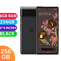 Google Pixel 6 5G (256GB, Stormy Black) Australian Stock - As New