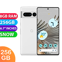 Google Pixel 7 Pro (256GB, Snow) Australian stock - As New