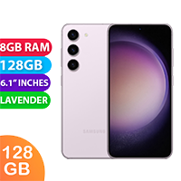 Samsung Galaxy S23 (128GB, Lavender) - Refurbished (Excellent)