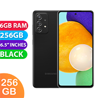 Samsung Galaxy A52 5G (256GB, Black) - Refurbished (Excellent)
