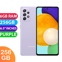 Samsung Galaxy A52 5G (256GB, Purple) - Refurbished (Excellent)