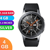 Samsung Galaxy Watch SM-R805 (46MM, Cellular LTE, Silver) - Refurbished (Excellent)