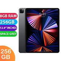 Apple iPad PRO 12.9" 5th Gen Cellular (256GB, Space Grey) Australian Stock - Refurbished (Excellent)