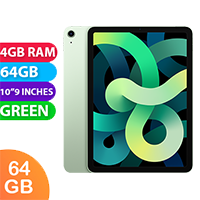 Apple iPad AIR 4 2020 Cellular (64GB, Green) - Refurbished (Excellent)