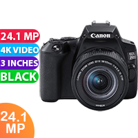 New Canon EOS 250D Kit 18-55 STM Black (1 YEAR AU WARRANTY + PRIORITY DELIVERY)