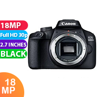New Canon EOS 3000D Body (Kit Box) (1 YEAR AU WARRANTY + PRIORITY DELIVERY)