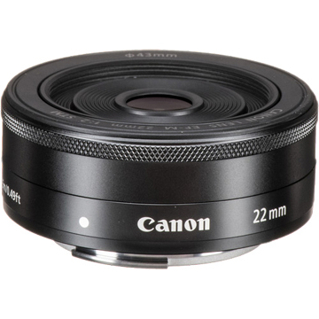 New Canon EF-M 22mm F2.0 STM Black Lens (1 YEAR AU WARRANTY + PRIORITY DELIVERY)