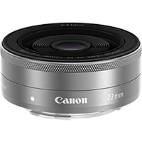 New Canon EF-M 22mm f/2 STM Lens (Silver) (1 YEAR AU WARRANTY + PRIORITY DELIVERY)