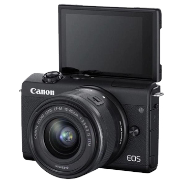 New Canon EOS M200 kit 15-45 Digital Camera Black (FREE INSURANCE + 1 YEAR AUSTRALIAN WARRANTY)