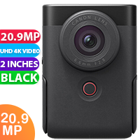 New Canon PowerShot V10 Vlog Camera (Black) (1 YEAR AU WARRANTY + PRIORITY DELIVERY)