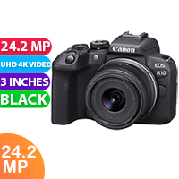 New Canon EOS R10 Mirrorless Camera with 18-45mm Lens (1 YEAR AU WARRANTY + PRIORITY DELIVERY)