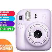 New FUJIFILM INSTAX MINI 12 Instant Film Camera (Lilac Purple) (1 YEAR AU WARRANTY + PRIORITY DELIVERY)
