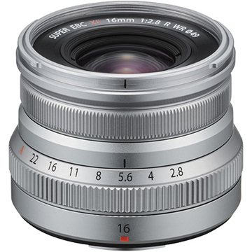 New FUJIFILM FUJINON XF 16mm f/2.8 R WR Lens (Silver) (1 YEAR AU WARRANTY + PRIORITY DELIVERY)