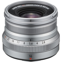 New FUJIFILM FUJINON XF 16mm f/2.8 R WR Lens (Silver) (1 YEAR AU WARRANTY + PRIORITY DELIVERY)