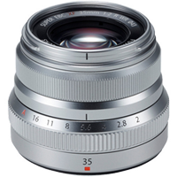 New FUJIFILM FUJINON XF 35mm f/2 R WR Lens (Silver) (1 YEAR AU WARRANTY + PRIORITY DELIVERY)