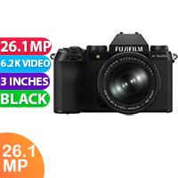 New FUJIFILM X-S20 Mirrorless Camera with 18-55mm Lens (Black) (FREE INSURANCE + 1 YEAR AUSTRALIAN WARRANTY)