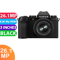 New FUJIFILM X-S20 Mirrorless Camera with 15-45mm Lens (Black) (FREE INSURANCE + 1 YEAR AUSTRALIAN WARRANTY)