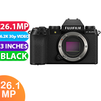 New FUJIFILM X-S20 Mirrorless Camera (Black) (FREE INSURANCE + 1 YEAR AUSTRALIAN WARRANTY)