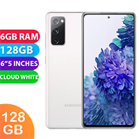Samsung Galaxy S20 FE (128GB, White) Australian Stock - As New