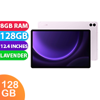 New Samsung Galaxy Tab S9 FE+ 5G 8GB RAM 128GB Lavender (1 YEAR AU WARRANTY + PRIORITY DELIVERY)