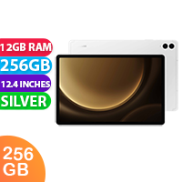 New Samsung Galaxy Tab S9 FE+ Wifi 12GB RAM 256GB Silver (1 YEAR AU WARRANTY + PRIORITY DELIVERY)