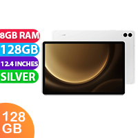 New Samsung Galaxy Tab S9 FE+ Wifi 8GB RAM 128GB Silver (1 YEAR AU WARRANTY + PRIORITY DELIVERY)