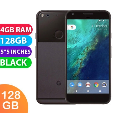 Google Pixel 1 XL (128GB, Black) - Grade (Excellent)