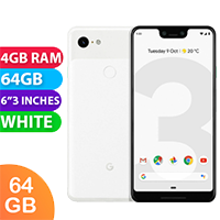 Google Pixel 3XL (64GB, White) - Grade (Excellent)