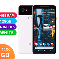 Google Pixel 2 XL (128GB, White) - Grade (Excellent)