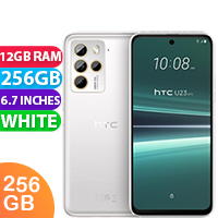 New HTC U23 Pro Dual SIM 5G 12GB RAM 256GB Snow White (1 YEAR AU WARRANTY + PRIORITY DELIVERY)