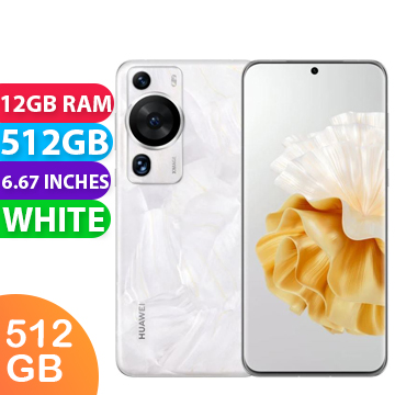 New Huawei P60 Pro Dual SIM 12GB RAM 512GB White (1 YEAR AU WARRANTY + PRIORITY DELIVERY)
