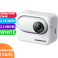 New Insta360 GO 3 Action Camera 128GB (FREE INSURANCE + 1 YEAR AUSTRALIAN WARRANTY)
