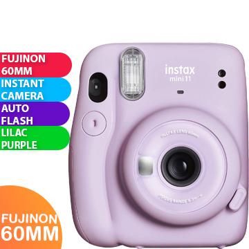 New Fujifilm Instax Mini 11 Camera Lilac Purple (1 YEAR AU WARRANTY + PRIORITY DELIVERY)
