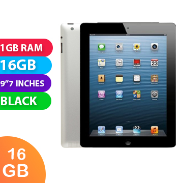 Apple iPad 3 Wifi (16GB, Black) - As New