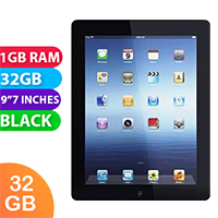 Apple iPad 4 Cellular (32GB, Black) Australian Stock - As New