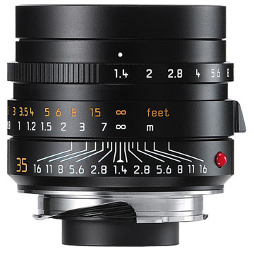 New Leica SUMMILUX-M 35mm f/1.4 ASPH Lens Black (1 YEAR AU WARRANTY + PRIORITY DELIVERY)